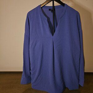 Long sleeve purple Alfani blouse in 2XL
